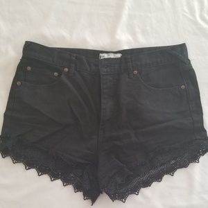 Free people lace shorts
